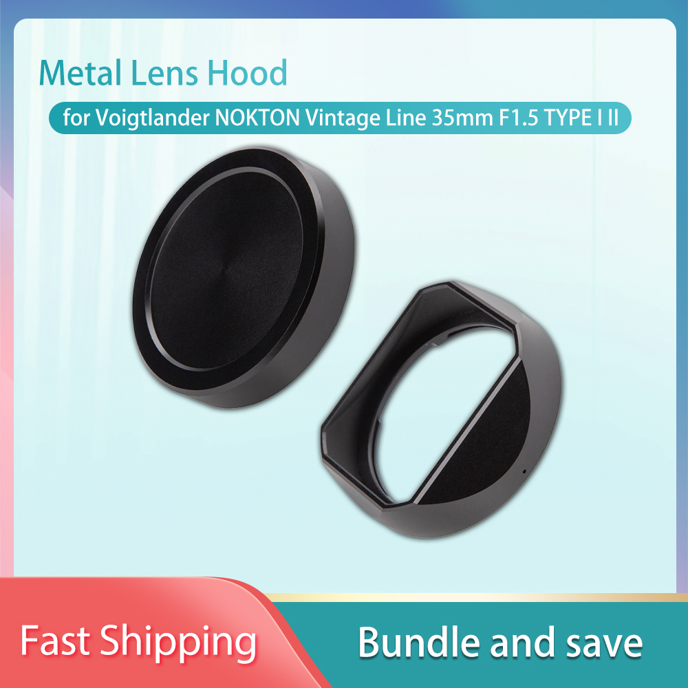 Lens Cap Vintage - เลนส์ฮูดโลหะสำหรับเลนส์ Voigtlander NOKTON Vintage Line 35