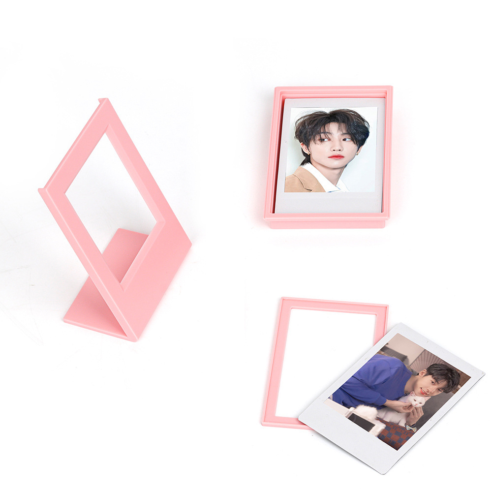 Polaroid Photo Album - กรอบรูปหลากสี2-5ชิ้น/อินสแน็คขนาด3นิ้วอัลบั้มกล้อง12 11/8ขนาดเล็กสำหรับตกแต่งกรอบรูปภาพการ์ดและเดสก์ท็อป