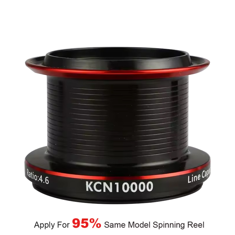 Developing Tank Reel - อะไหล่รอกตกปลา KCN6000 KCN8000 KCN10000 แกนรอกอะลูมิเนียม อะไหล่รอกสปินนิ่ง