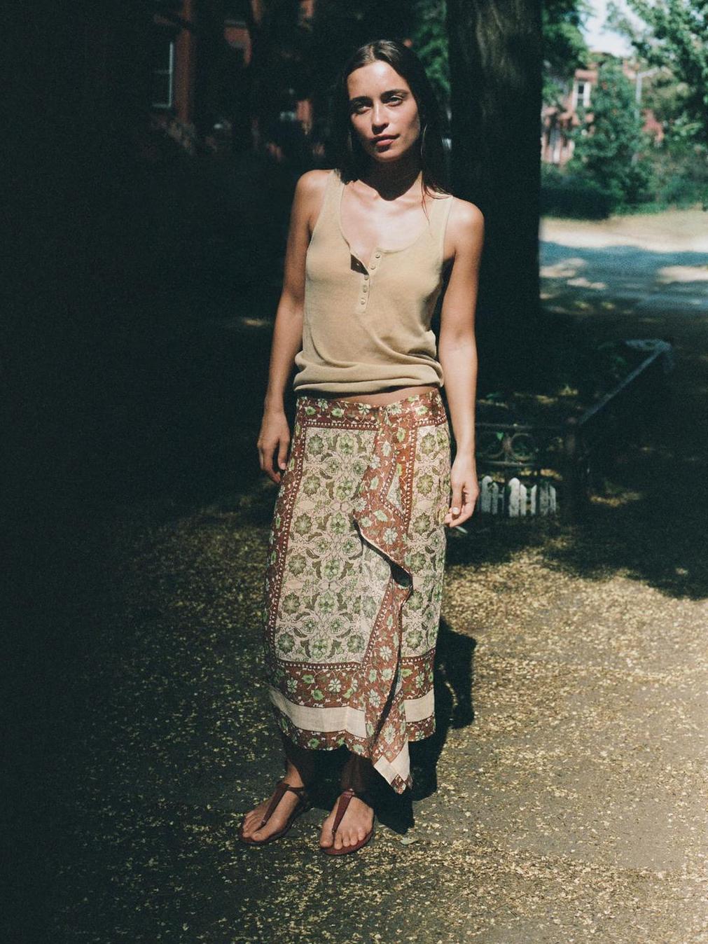 Vintage Collectible Clothing - ชุดราตรียาวลายดอกไม้สุดหรู คอลเลคชั่นฤดูใบไม้ร่วงใหม่ เสื้อผ้าผู้หญิงสไตล์วินเทจ กระโปรงแม็กซี่สำหรับงานปาร์ตี้
