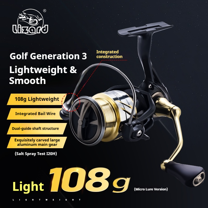 Developing Tank Reel - รอกตกปลา Lizard Golf 3 คาร์บอน บอดี้