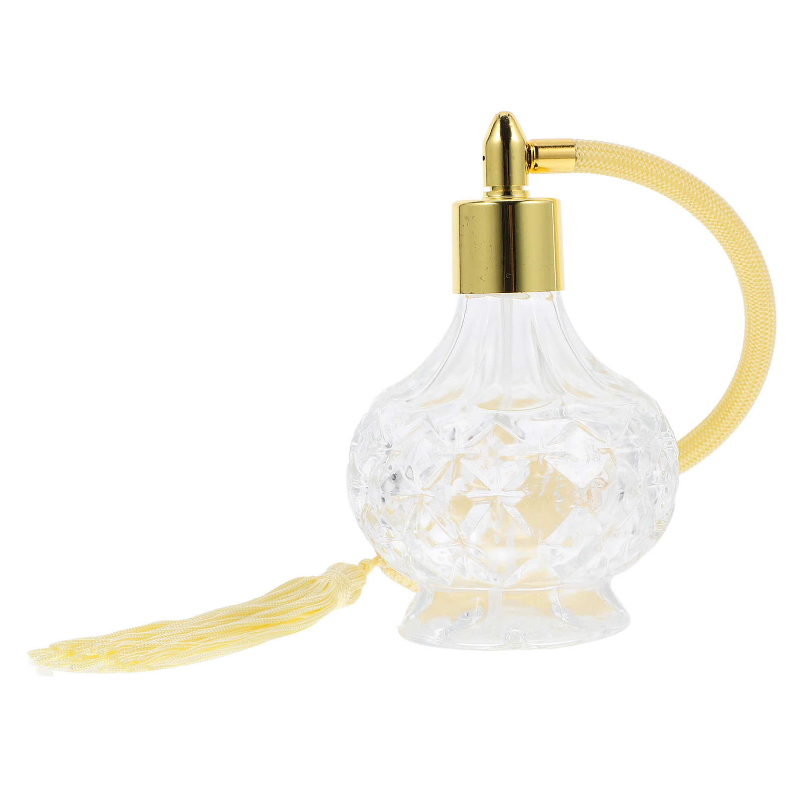 Vintage Collectible Perfume Bottles - ขวดน้ำหอมแก้วขนาด 80 มล. แบบเติมได้ ขวดสเปรย์วินเทจ บรรยากาศหรูหรา