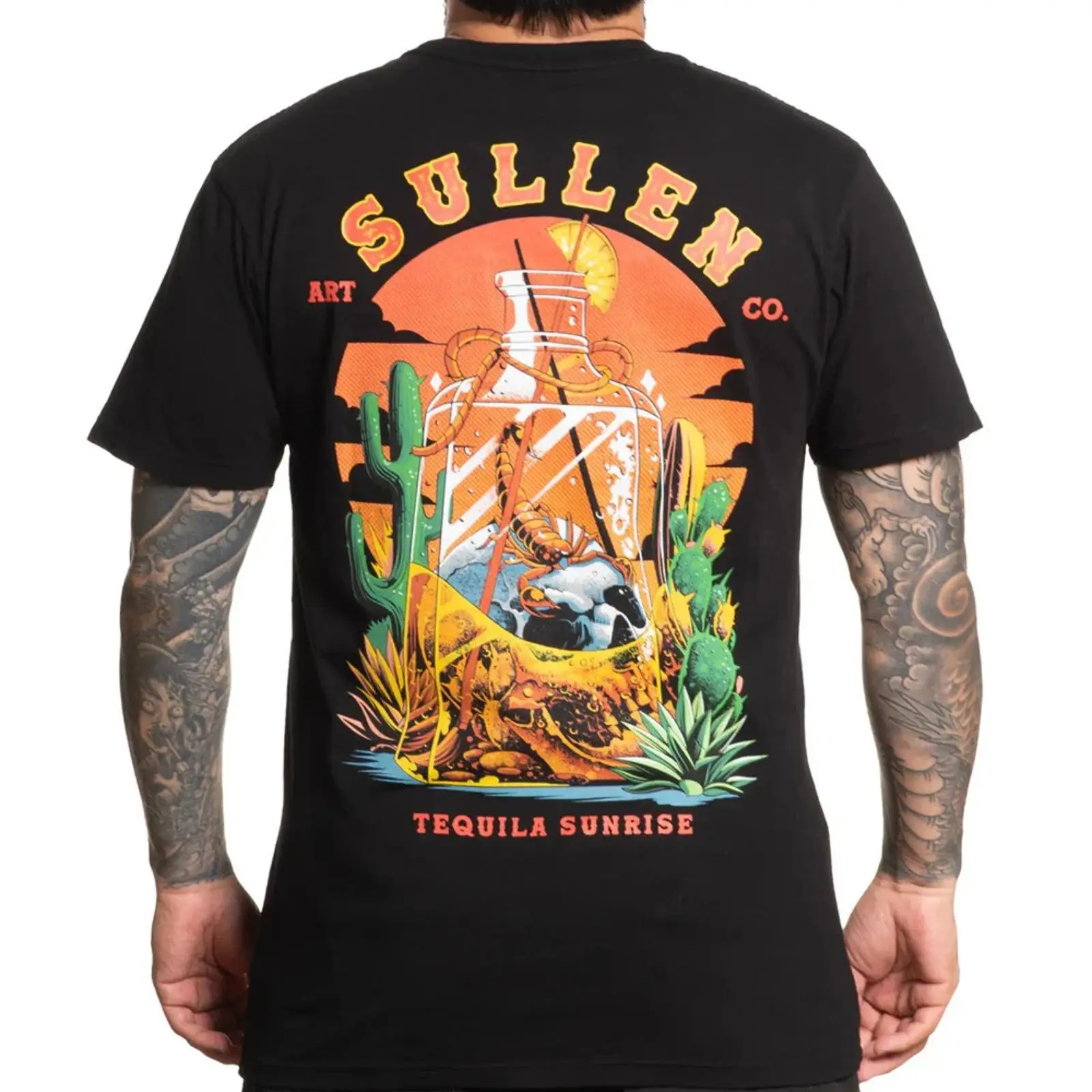Vintage Collectible Clothing - เสื้อยืด Sullen Clothing ลาย Tequila Sunrise