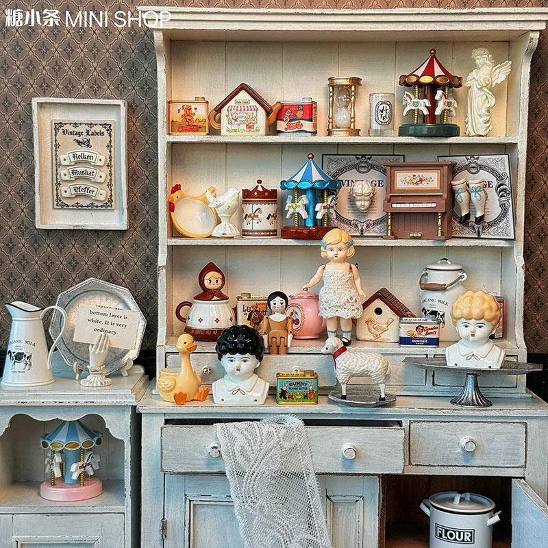 ชุดตุ๊กตาจิ๋วสไตล์วินเทจ ตุ๊กต - Vintage Toy Collector บทวิจารณ์และราคา