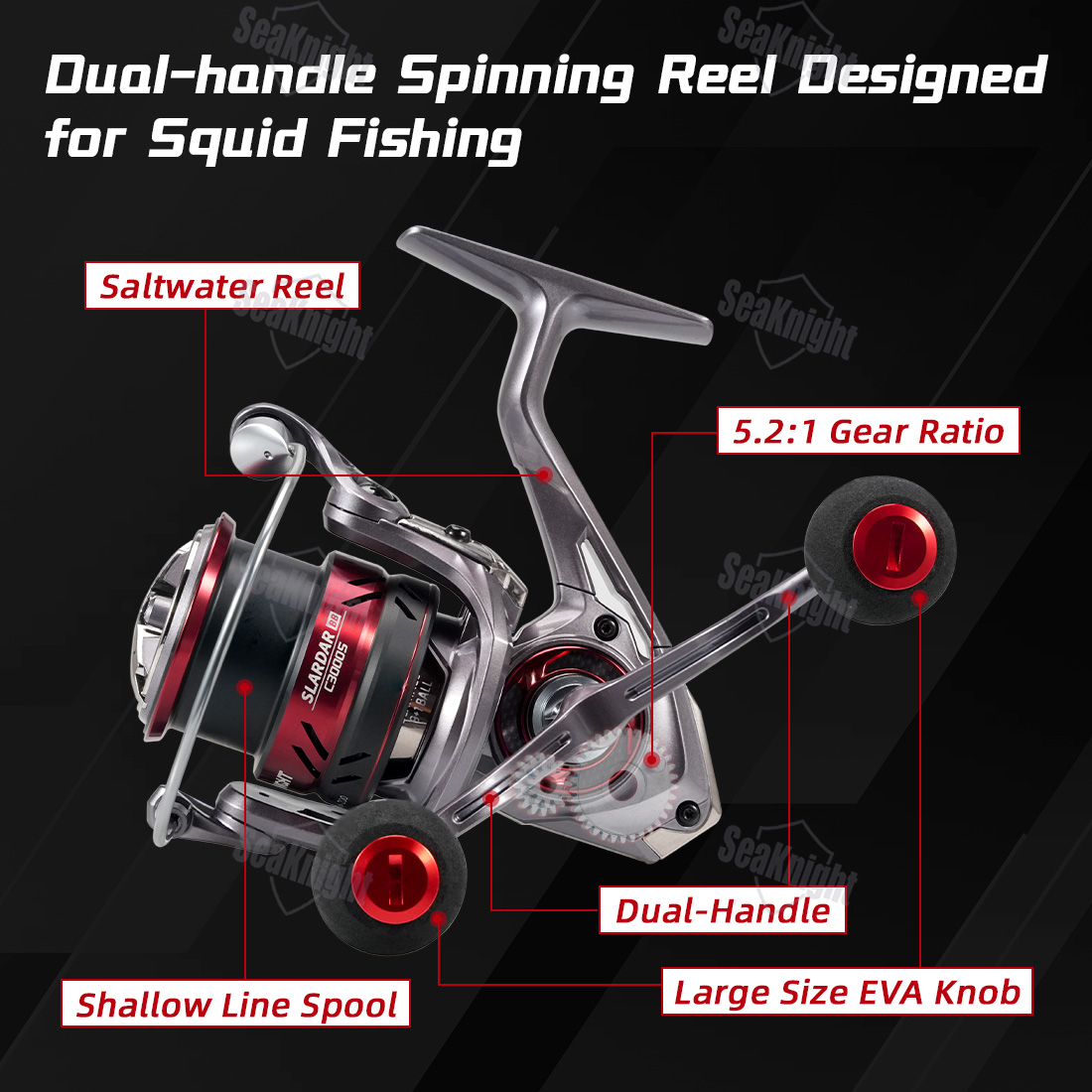 รอกตกปลา SeaKnight รุ่น SLARDA - Developing Tank Reel บทวิจารณ์และราคา