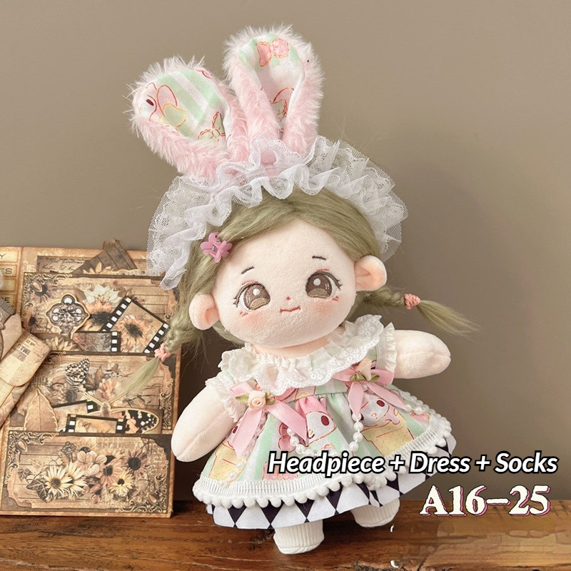 ชุดฮันฝูสไตล์จีนสำหรับตุ๊กตาผ้ - Vintage Collectible Clothing บทวิจารณ์และราคา