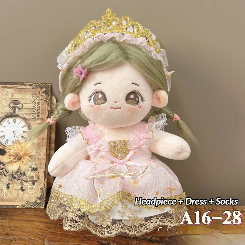 ชุดฮันฝูสไตล์จีนสำหรับตุ๊กตาผ้ - Vintage Collectible Clothing บทวิจารณ์และราคา