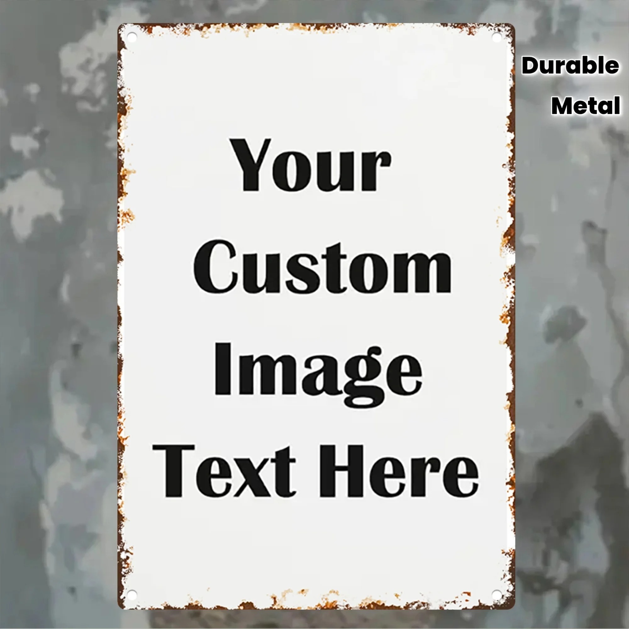 ป้ายโลหะสั่งทำพร้อมรูปภาพและข้ - Vintage Collectible Signs บทวิจารณ์และราคา