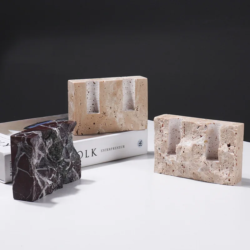 เชิงเทียนหินอ่อนธรรมชาติสไตล์ว - Vintage Collectible Marbles บทวิจารณ์และราคา