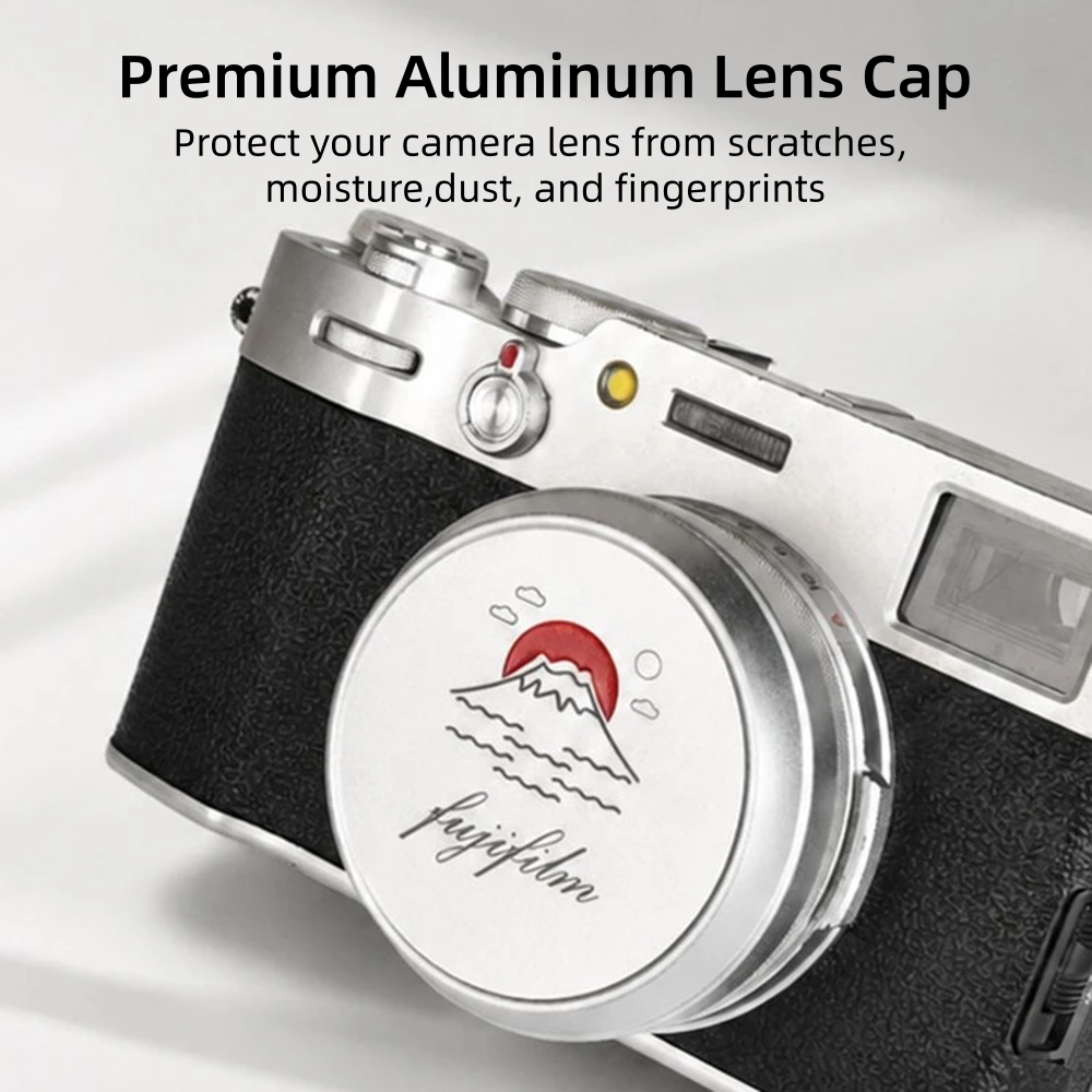ฝาครอบเลนส์กล้องโลหะอะลูมิเนีย - Lens Cap Vintage บทวิจารณ์และราคา