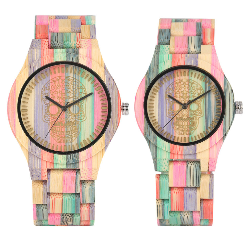 นาฬิกาข้อมือควอทซ์ไม้ไผ่หลากสี - Vintage Watch Collecting บทวิจารณ์และราคา