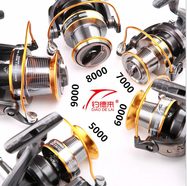 เกียร์ตกปลาทะเลล้อหมุนตกปลา Re - Developing Tank Reel บทวิจารณ์และราคา