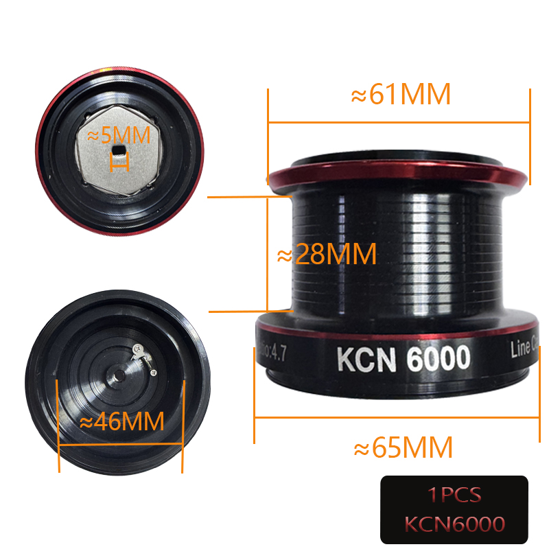 อะไหล่รอกตกปลา KCN6000 KCN8000 - Developing Tank Reel บทวิจารณ์และราคา