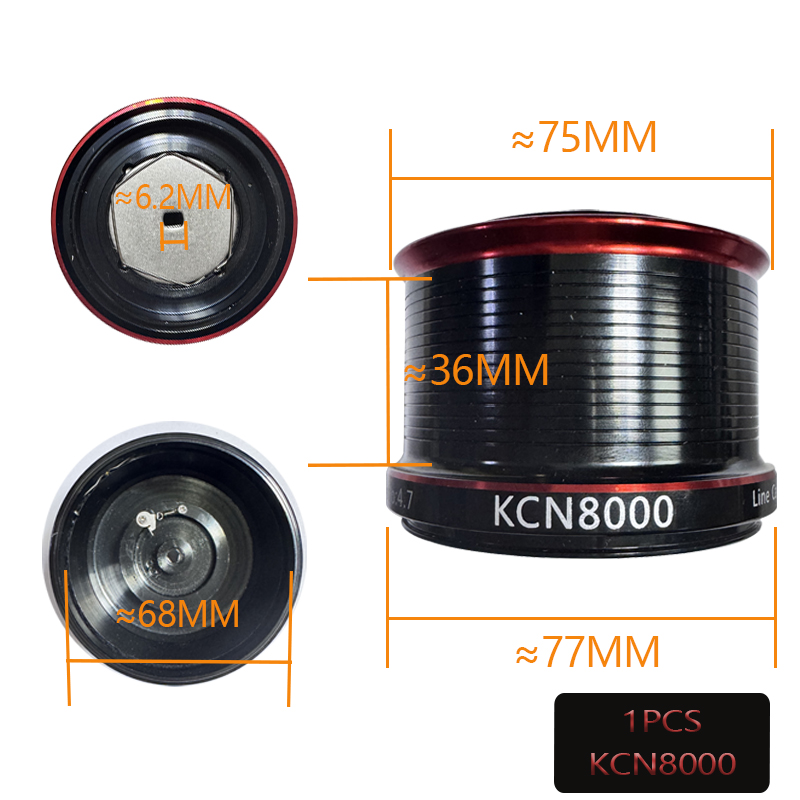 อะไหล่รอกตกปลา KCN6000 KCN8000 - Developing Tank Reel บทวิจารณ์และราคา