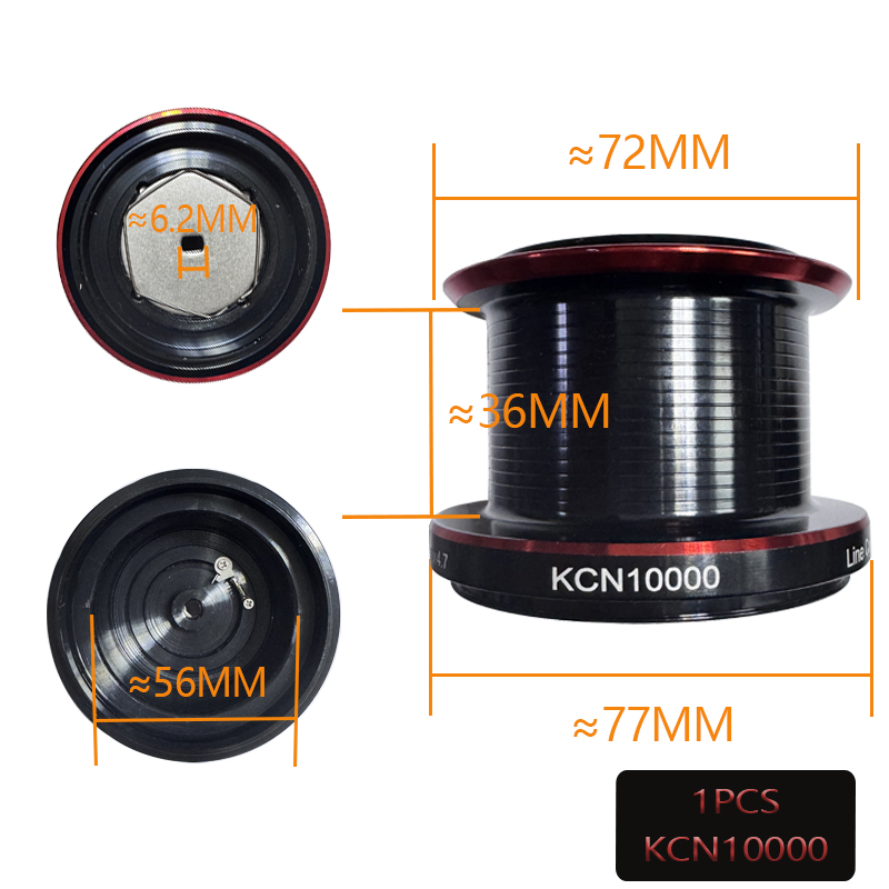 อะไหล่รอกตกปลา KCN6000 KCN8000 - Developing Tank Reel บทวิจารณ์และราคา