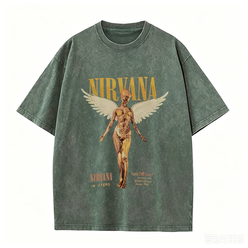 เสื้อยืดโอเวอร์ไซส์ลายกราฟิกวง - Vintage Collectible Figures บทวิจารณ์และราคา