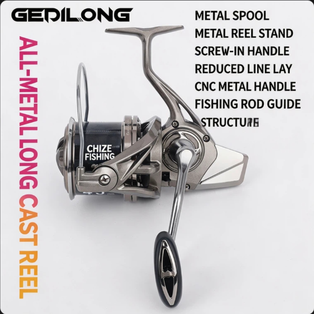 รอกตกปลา GEDILONG แบบสปินนิ่ง  - Developing Tank Reel บทวิจารณ์และราคา