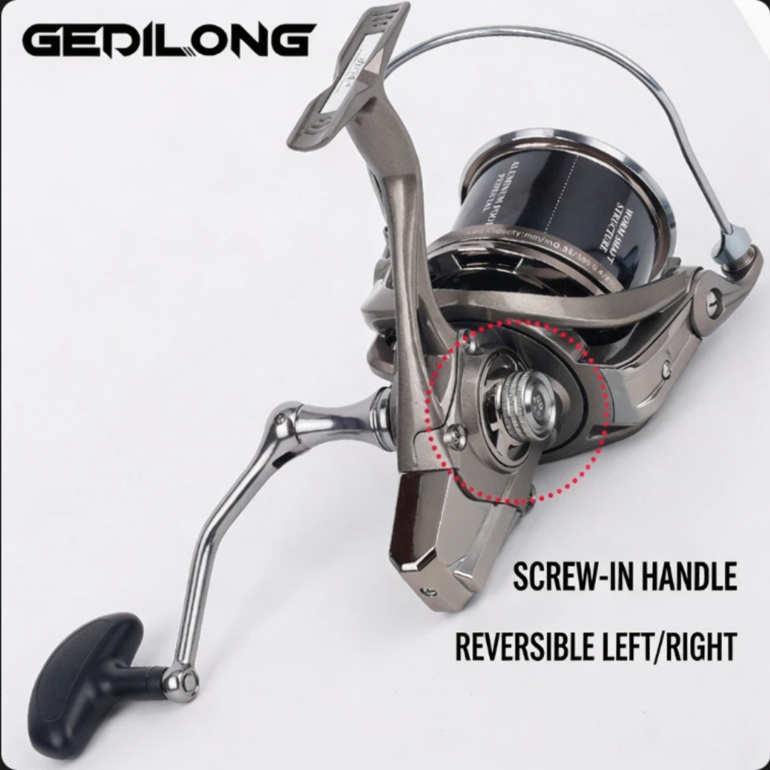 รอกตกปลา GEDILONG แบบสปินนิ่ง  - Developing Tank Reel บทวิจารณ์และราคา