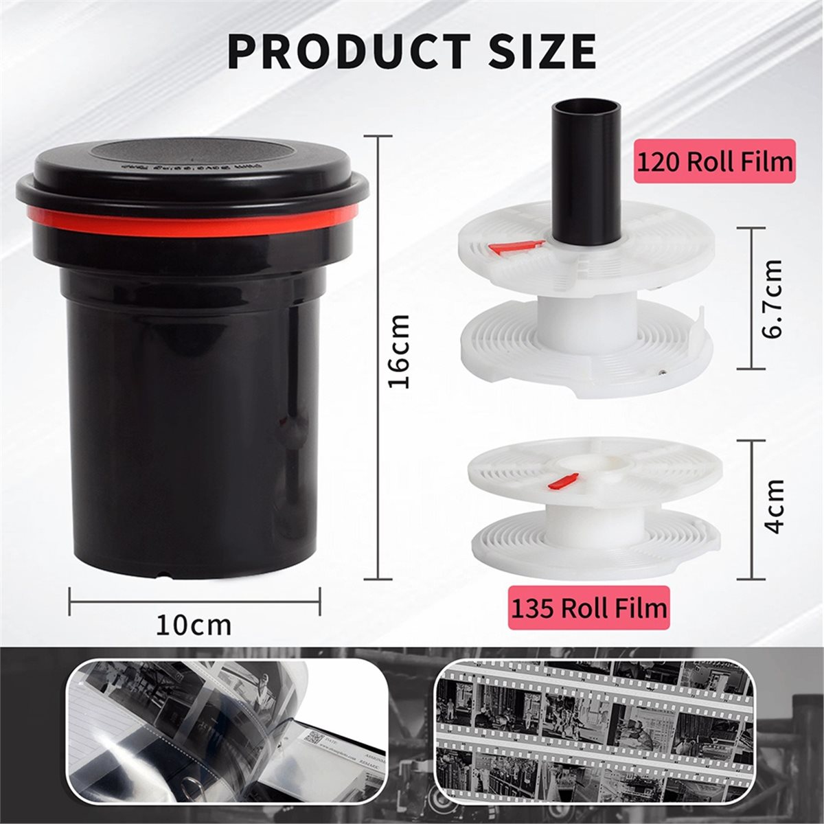 ถังล้างฟิล์มขนาด 120/135/127 ม - Developing Tank Reel บทวิจารณ์และราคา