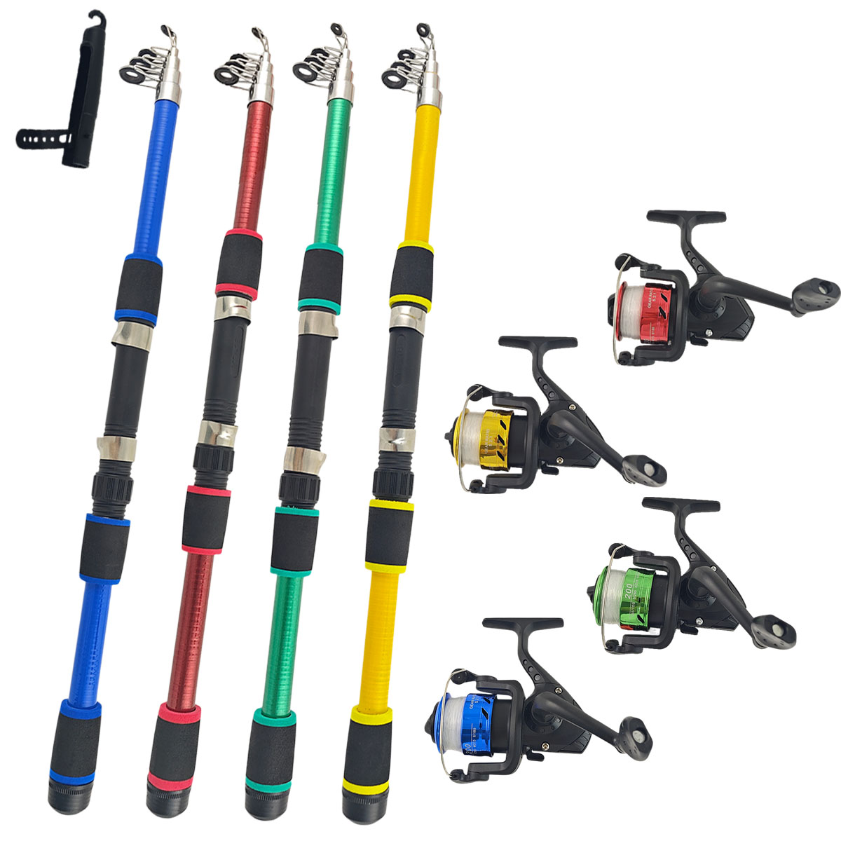 ชุดคันเบ็ดตกปลาพร้อมรอกและเหยื - Developing Tank Reel บทวิจารณ์และราคา