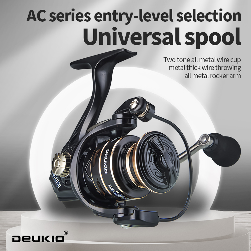 Deukio รอกตกปลาสปินนิ่งใหม่ลาก - Developing Tank Reel บทวิจารณ์และราคา