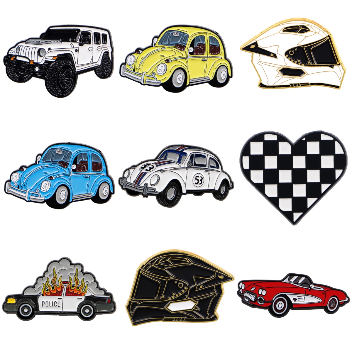 เข็มกลัดรถยนต์วินเทจสำหรับผู้ห - Vintage Collectible Clothing บทวิจารณ์และราคา