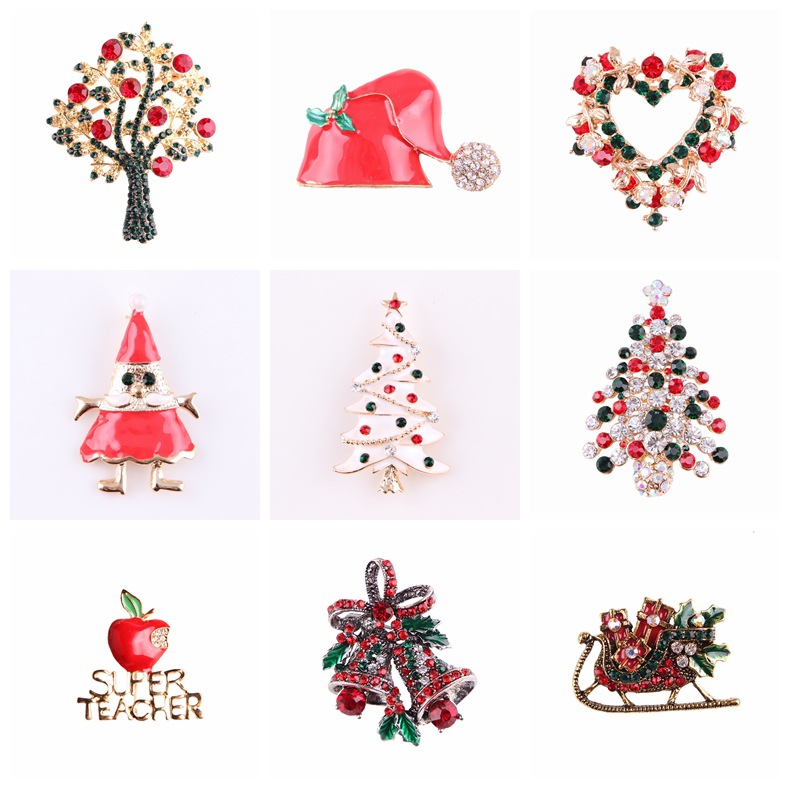 คอลเลกชันเข็มกลัดคริสต์มาสประด - Vintage Collectible Clothing บทวิจารณ์และราคา