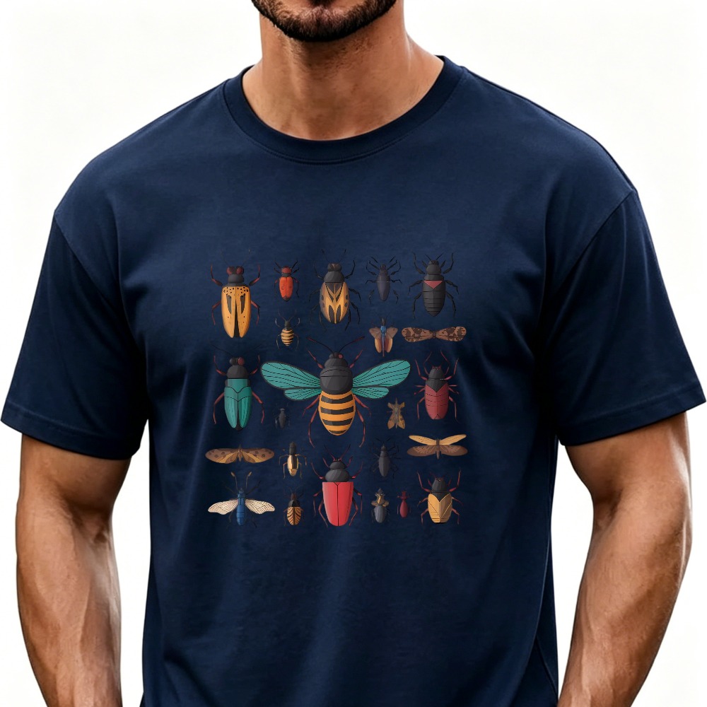 เสื้อยืดลายกราฟิกคอลเลกชันแมลง - Vintage Cartoon Collectible บทวิจารณ์และราคา
