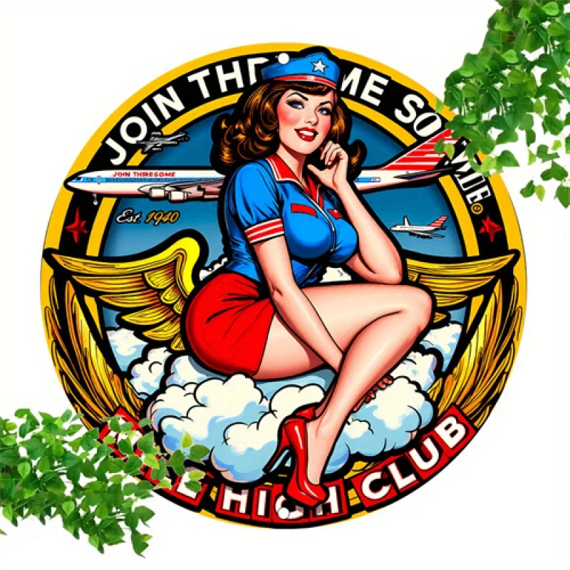 ป้ายโลหะอะลูมิเนียมทรงกลม 2 มิ - Vintage Collectible Signs บทวิจารณ์และราคา