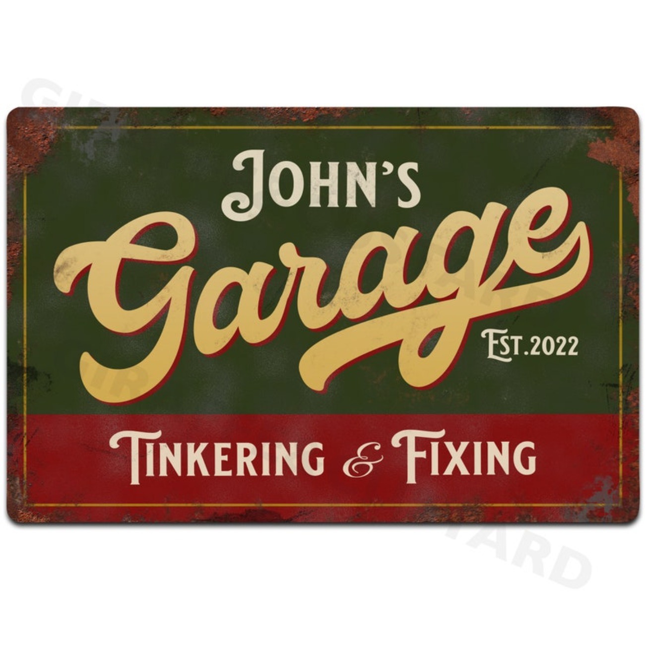 ป้ายโลหะโรงรถแบบกำหนดเอง - ป้า - Vintage Collectible Signs บทวิจารณ์และราคา