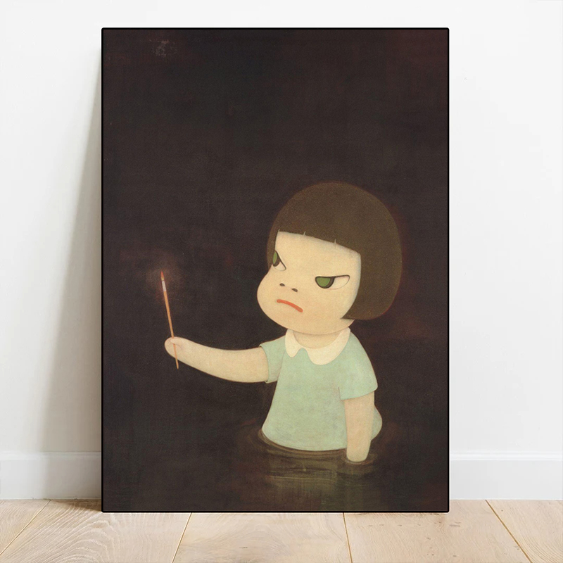 1 ชิ้น ภาพวาดบนผ้าใบไร้กรอบ โย - Vintage Toy Collector บทวิจารณ์และราคา